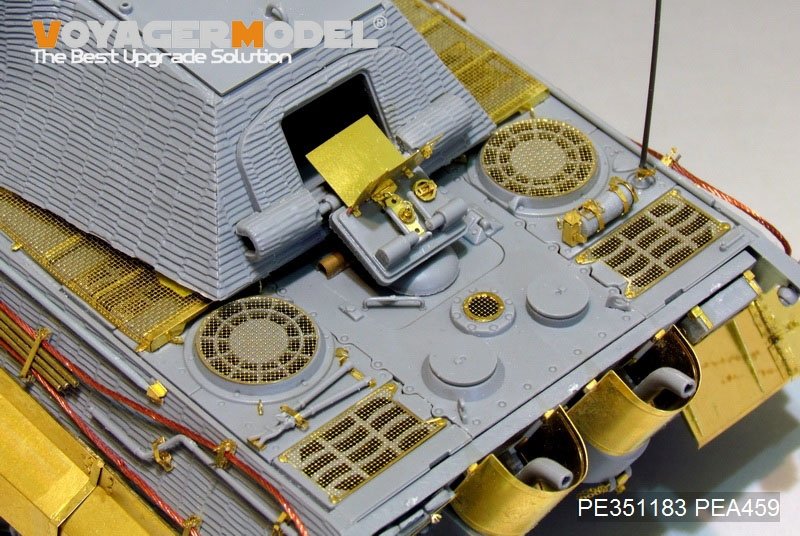 Voyager Model PE351183 WWII German King Tiger (Porsche Turret)（For DRAGON/ZVEZDA kit) 1/35 – imagen 9