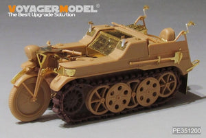Voyager Model PE351200 WWII German Sd.Kfz.2 kleines Kettenkard for TAMIYA 35377 1/35 – zdjęcie 11