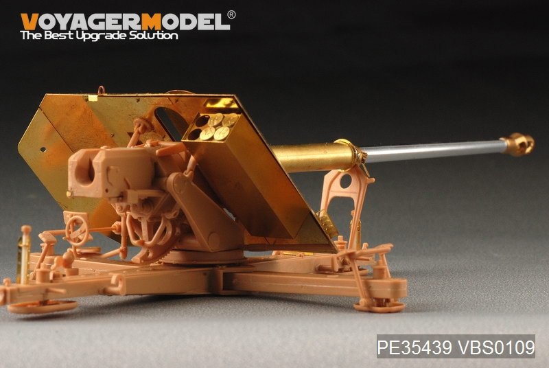 Maquette Voyager PE35439, canon antiaérien allemand de 88 cm Panzerjägerkanone PaK43 (Seconde Guerre mondiale) pour Trumpeter 02308, échelle 1/35 – image 5