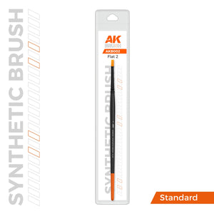 AK Interactive AKB002 AK SYNTHETIC BRUSH – FLAT 2 – image 3