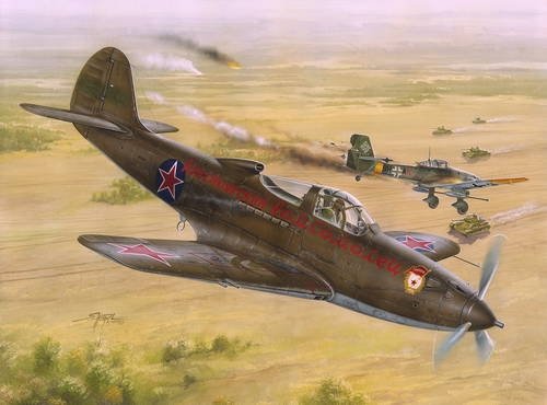 Specjal Hobby 32028 P-39N/Q Airacobra Régiment de la Garde Soviétique (1/32)