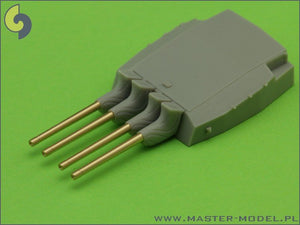 Master SM-700-030 France 380 mm/45 (14.96in) Model 1935 barrels - for turrets with blastbags (8pcs) – imagen 2