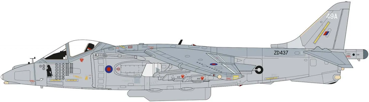 Airfix 04050A BAe Harrier GR7a / GR9 1/72 – image 3