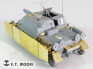 E.T. Model E35-233 WWII German Stu.Pz.IV&amp;quot;Brummbar&amp;quot; Schurzen（Mid Production) (For DRAGON Smart Kit) 1/35 – imagen 4