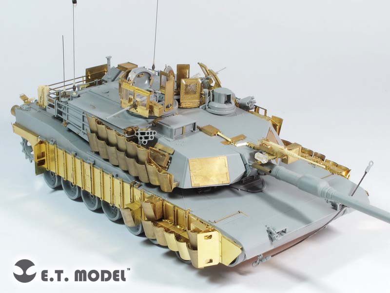 E.T. Model E35-161 Modern US ARMY M1A2 SEP MBT TUSK II (For DRAGON 3536) 1/35 – immagine 5
