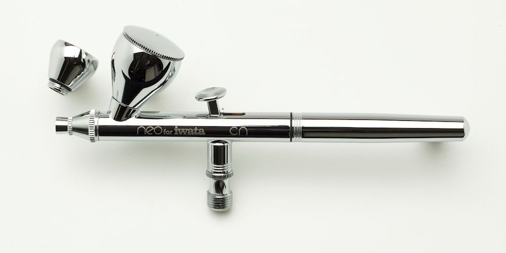 Iwata IW-HP-CNE Aerograf NEO CN grawitacyjny 0,35mm – Bild 2