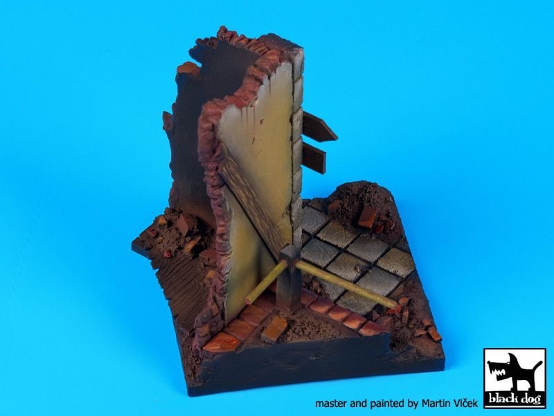 Black Dog D35057 House corner N°2 base 1/35 – imagen 2