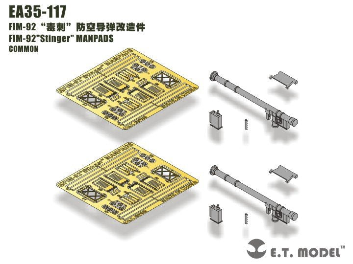 E.T. Model EA35-117 FIM-92&amp;quot;Stinger&amp;quot; MANPADS 1/35 – imagen 4