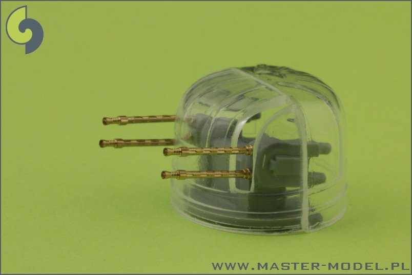 Master AM-72-031 British Mk 2 Browning .303 caliber (7,7mm) with flash hider (4pcs) – immagine 3