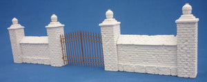 RT-Diorama 35243 Park wall with Fence 1/35 – zdjęcie 2