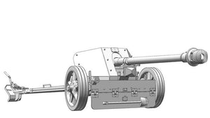 Das Werk DW35027 German 7,5cm Pak40 with 4 Figures 1/35 – imagen 4