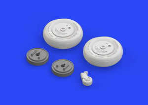 Eduard 632087 A6M5c Zero wheels HASEGAWA 1/32 – imagen 3