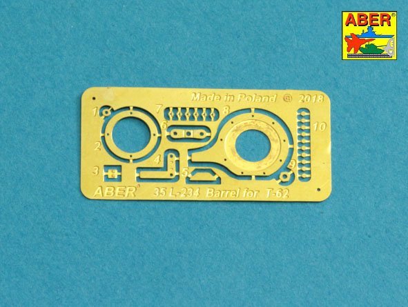 Aber 35L-234 Russian U-5TS (2A20) 115mm tank barrel for T-62 1/35 – Bild 4