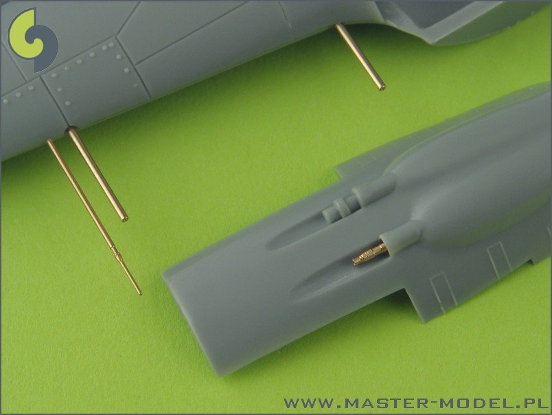 Master AM-72-014 Fw 190 A7, A8 armament set (MG 131, MG 151 barrel tips) &amp;amp; Pitot Tube – Bild 2
