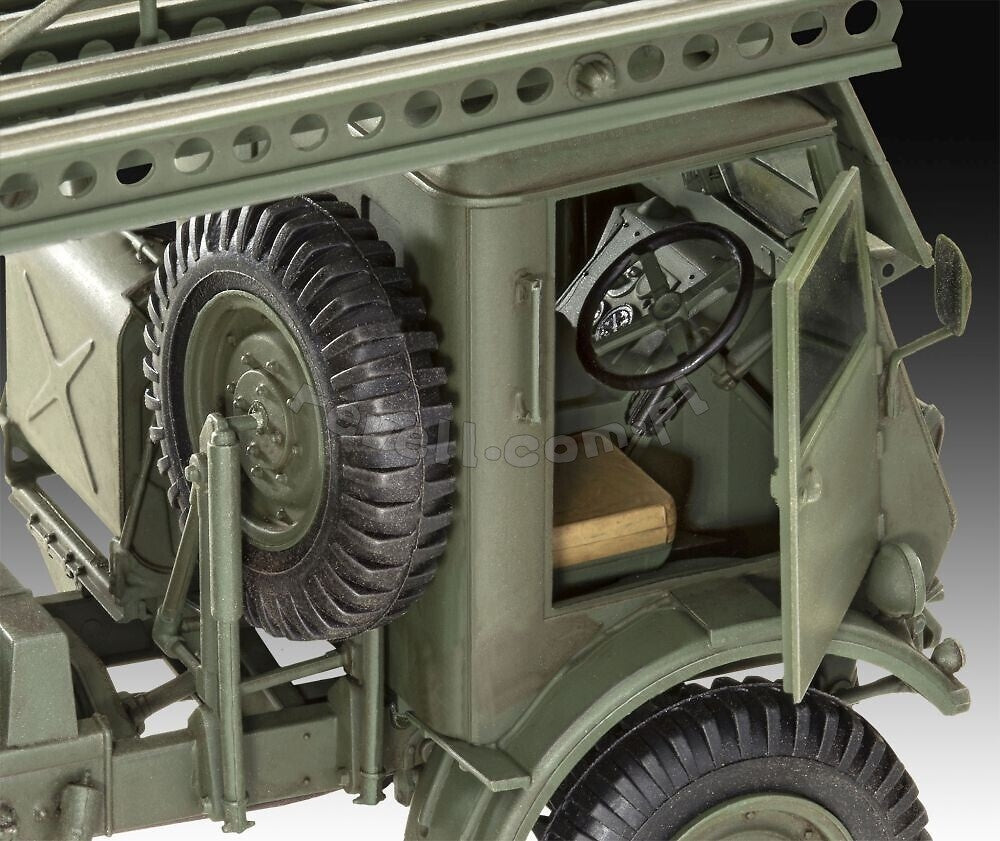 Revell 03338 W.O.T. 8 BM-13-16 Katyusha/ Cargo 1/35 – zdjęcie 4
