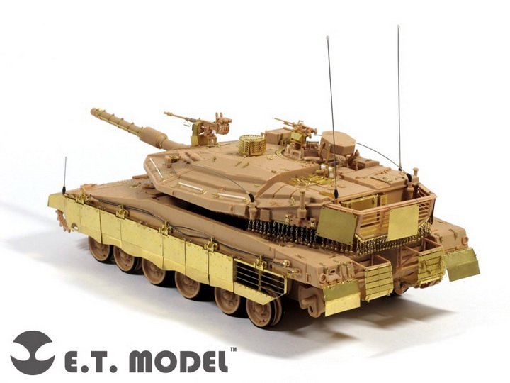 E.T. Model E35-101 Israel Merkava Mk.IV Tank Basic (For HOBBY BOSS 82429) 1/35 – imagen 3