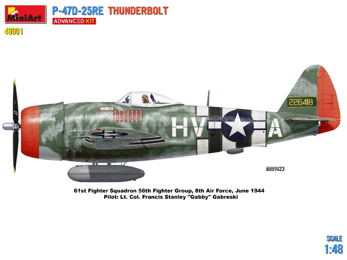 MiniArt 48001 P-47D-25RE Thunderbolt - Advanced Kit 1/48 – immagine 12