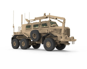 T-Model TK7360 US Buffalo 6x6 MPCV A1 - Véhicule de déminage protégé 1/72 – image 5