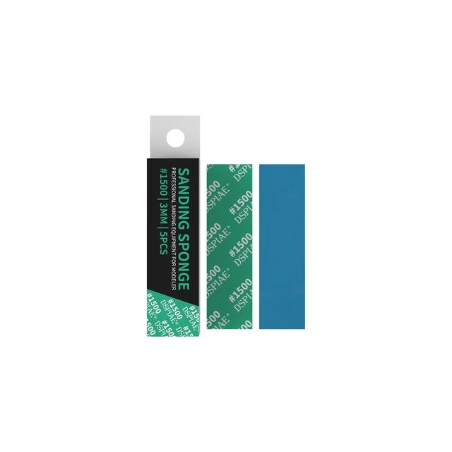Éponge abrasive réutilisable DSPIAE DS3-1500 n° 1500 3 mm (5 pièces)