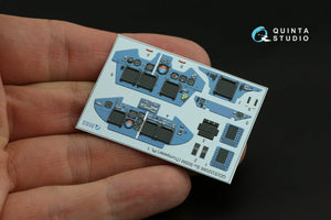Quinta Studio QDS-32095 Su-30SM 3D-Printed &amp;amp; coloured Interior on decal paper (conversion for Trumpeter Su-30MKK) (Small version) 1/32 – imagen 11