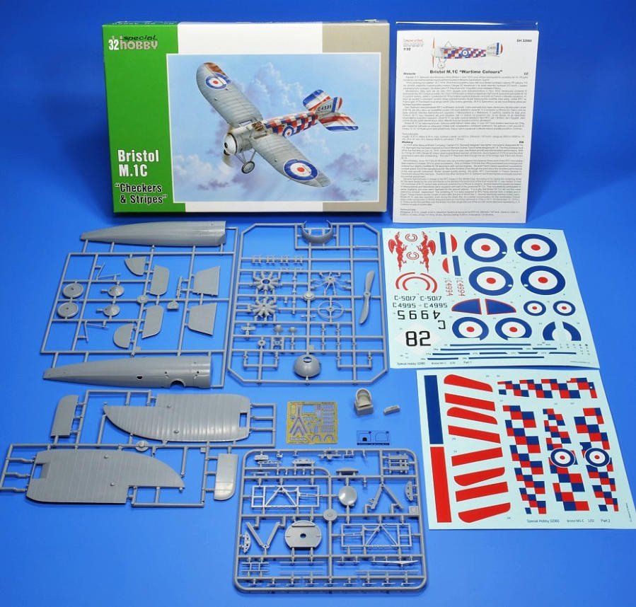 Special Hobby 32060 Bristol M.1C Checkers &amp;amp; Stripes 1/32 – Bild 2
