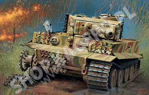 Kagero 7075 Panzerkampfwagen VI Tiger EN/PL – zdjęcie 2