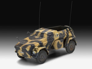 Revell 03335 SCUD-B German Command Armoured Vehicle Sd.Kfz.247 Ausf.B 1/35 – imagen 2