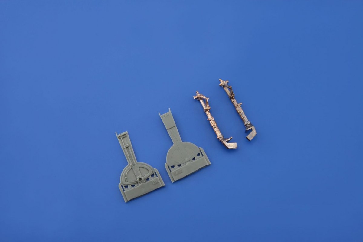 Eduard 632079 Bf 109G-10 undercarriage legs BRONZE REVELL 1/32 – imagen 4