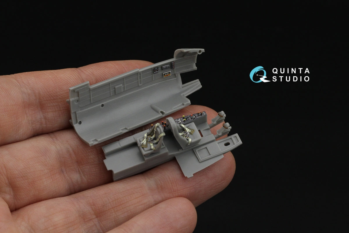 Quinta Studio QD72218 Ju 88A-4 3D-Printed &amp;amp; coloured Interior on decal paper (Hasegawa) 1/72 – Bild 4