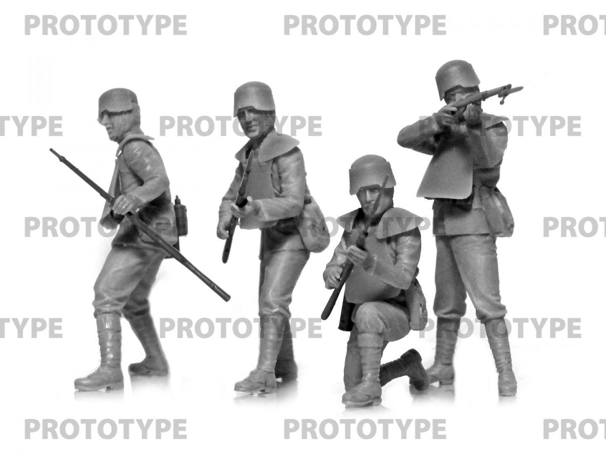 ICM 35721 WWI Italian Infantry in armor 1/35 – imagen 3