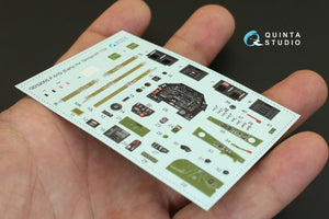 Quinta Studio QD32005 P-51D (Early) 3D-Printed &amp;amp; coloured Interior on decal paper (for Tamiya kit) 1/32 – Bild 4