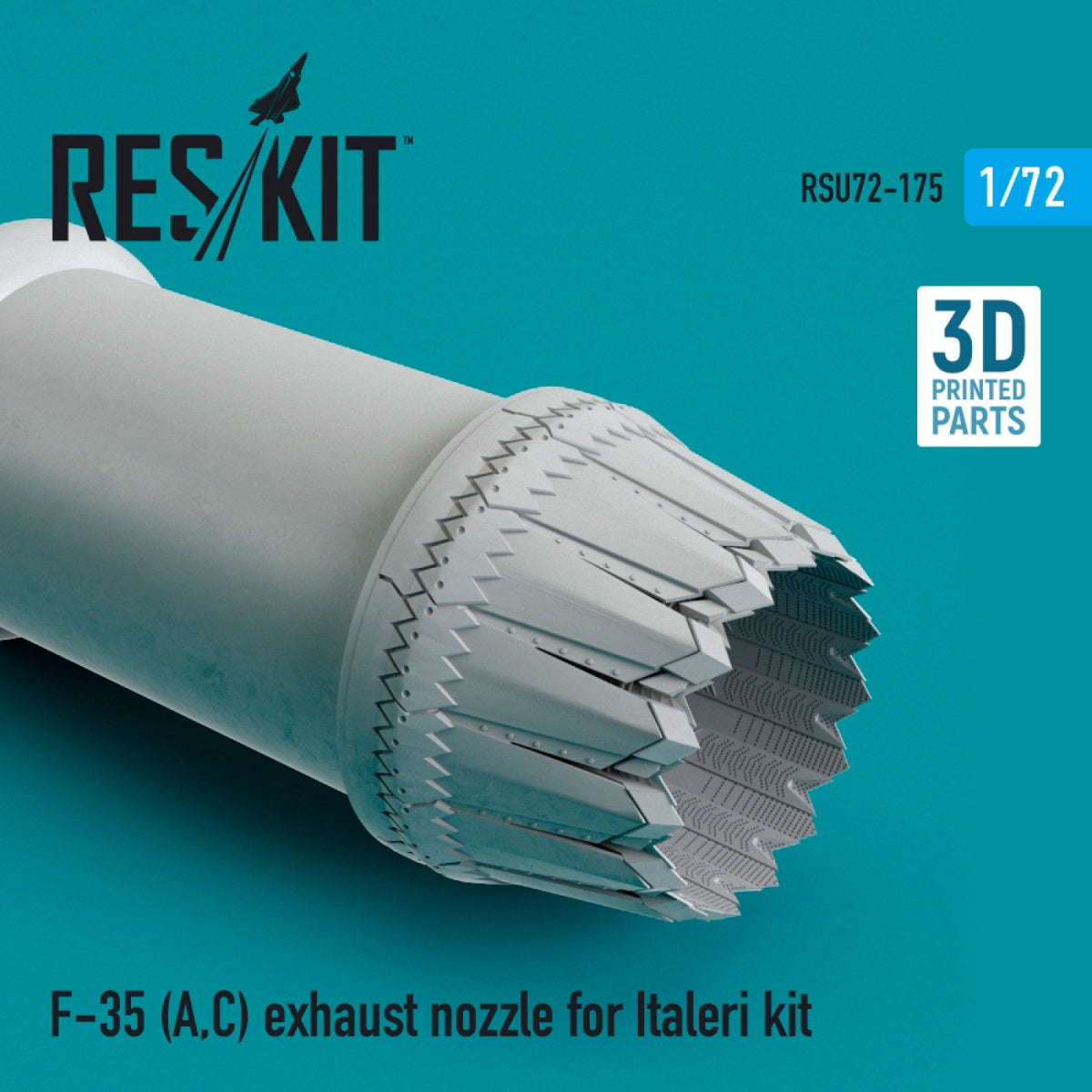 RESKIT RSU72-0175 F-35 (A,C) "Lightning II" exhaust nozzle for Italeri kit 1/72