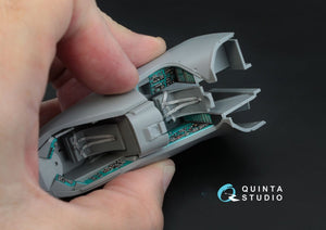 Quinta Studio QD48026 Mi-24V 3D-Printed &amp;amp; coloured Interior on decal paper (for Zvezda kit) 1/48 – imagen 7