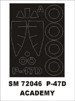 Montex SM72046 P-47D ACADÉMIE
