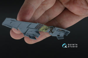Quinta Studio QD72181 P-51D Mustang Early 3D-Printed &amp;amp; coloured Interior on decal paper (Eduard) 1/72 – imagen 8