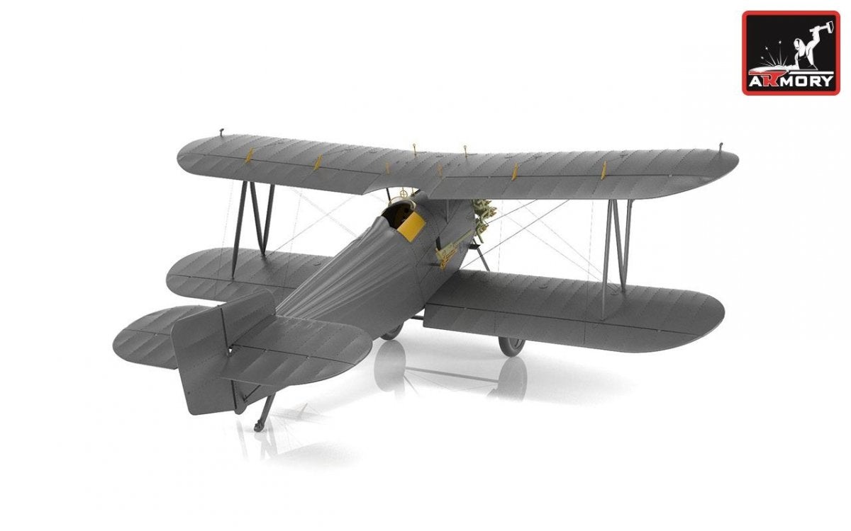 Armory Models 48001 Fairey Flycatcher British interwar FAA Fighter, early version, w/ Jaguar-III engine 1/48 – Bild 5