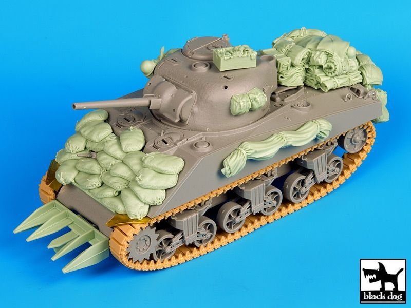 Black Dog T35081 Sherman 75mm Normandy accessories set 1/35 – imagen 4