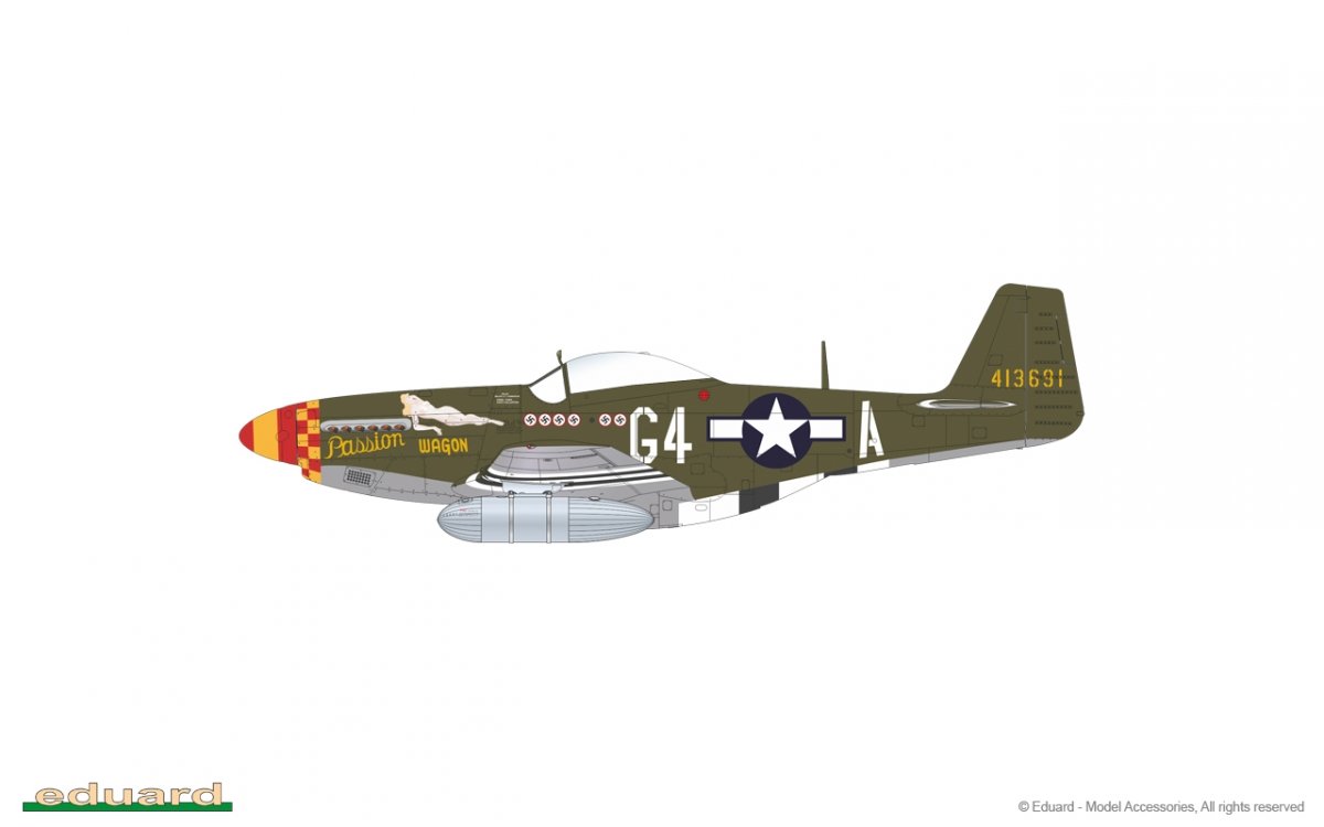 Eduard D48077 P-51D-5 EDUARD 1/48 – imagen 6