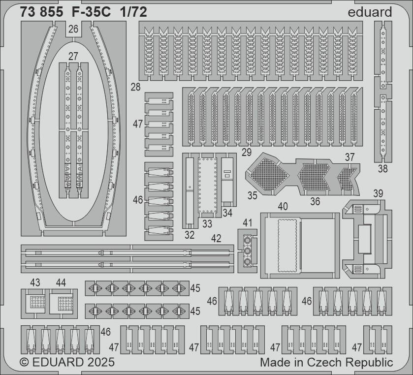 Eduard 73855 F-35C TAMIYA 1/72
