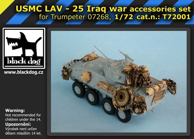 Black Dog T72001 LAV 25 Iraq War for Trumpeter 07268 1/72 – Bild 5
