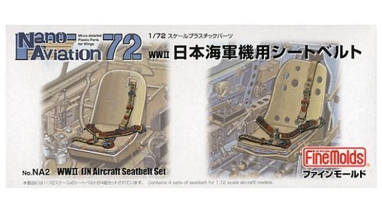 Fine Molds NA02 IJN Aircraft Seatbelt Set 1/72