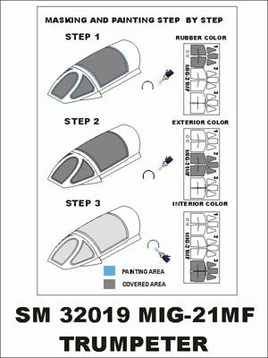 TROMPETTE Montex SM32019 MiG-21MF