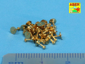 Aber 16100 Turned imitation of Hexagon bolts x30 pcs. 1/16 – imagen 2