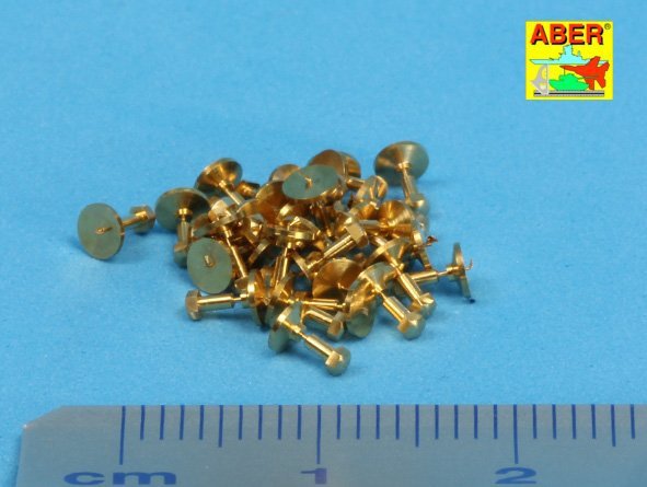 Aber 16100 Turned imitation of Hexagon bolts x30 pcs. 1/16 – imagen 2