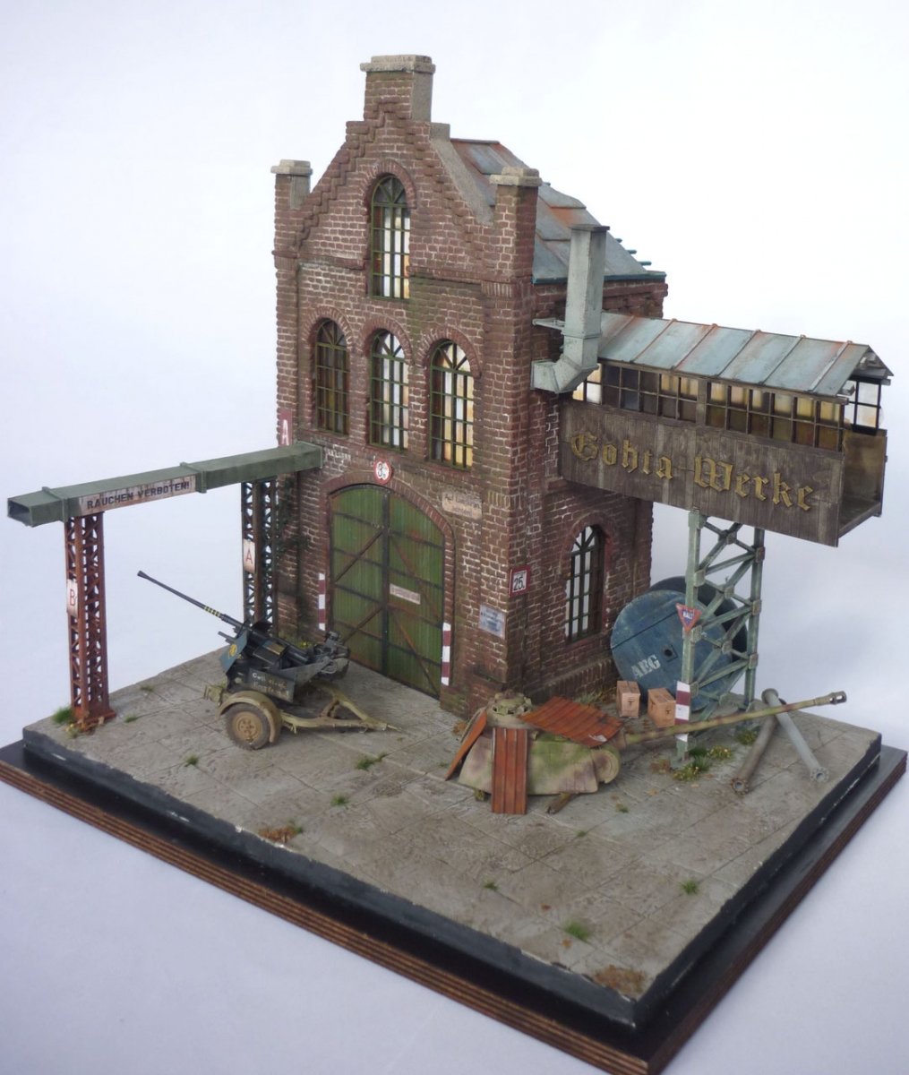 RT-Diorama 35288 Diorama-Base: &amp;quot;Gohta Werke&amp;quot; 1/35 – imagen 3