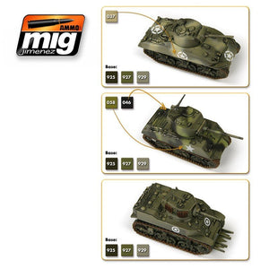 AMMO of Mig Jimenez 7119 WARGAME US ARMOR SET – zdjęcie 2