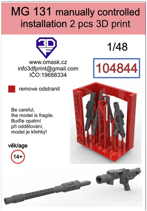 Omask 104844 MG 131 installation à commande manuelle 1/48  – image 2