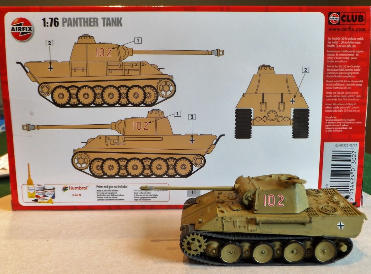 Airfix 01302V Char Panther Vintage Classics 1/76 – image 2