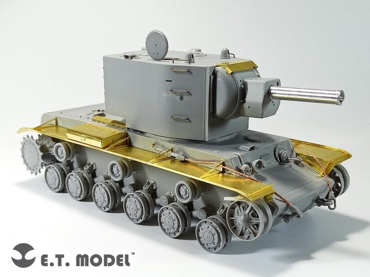 Maquette ET E35-301 Char lourd russe KV-2 de base pour TRUMPETER au 1/35 – image 5
