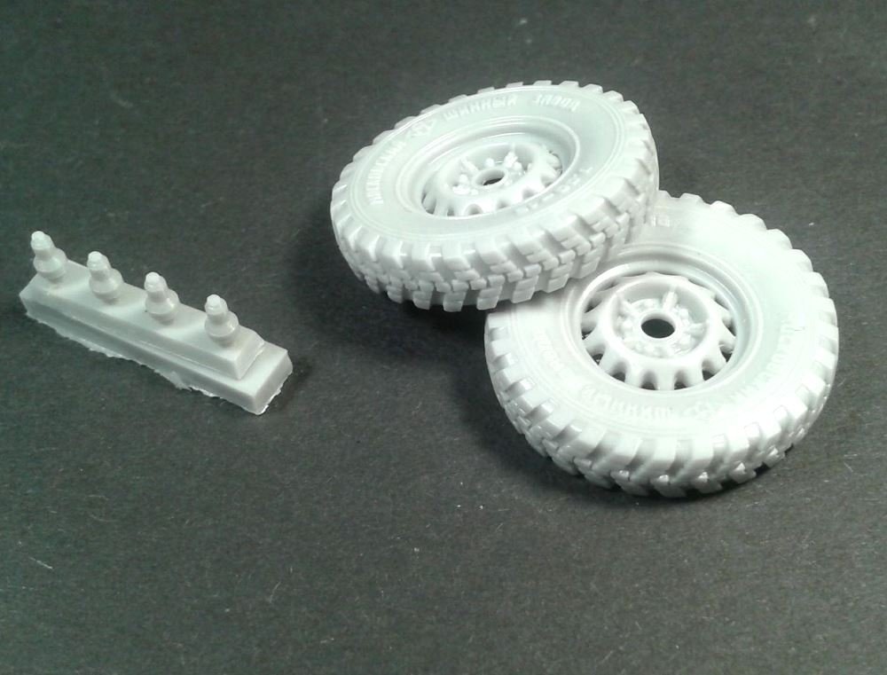 Panzer Art RE35-554 Road wheels for GAZ-67&amp;amp;BA-64 (Moskovskij Szynnyj Zavod” 1/35 – imagen 2
